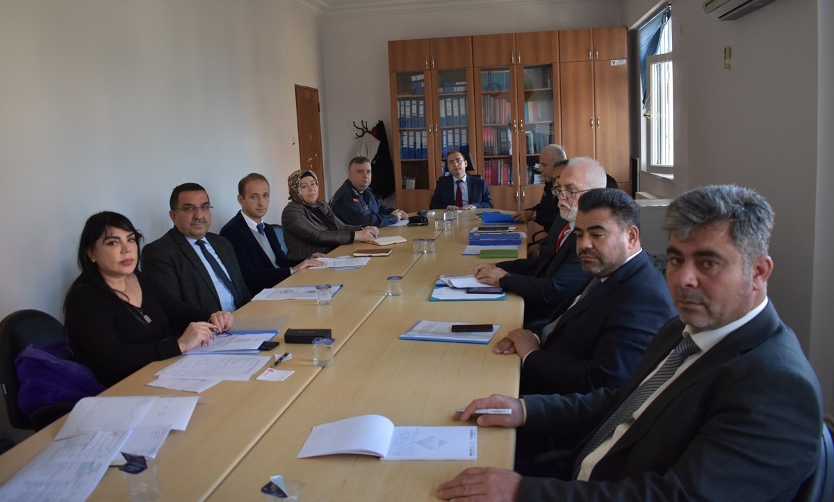 İlçe İdare Şube Başkanları Toplantısı Kaymakam SELİMOĞLU Başkanlığı'nda Gerçekleştirildi