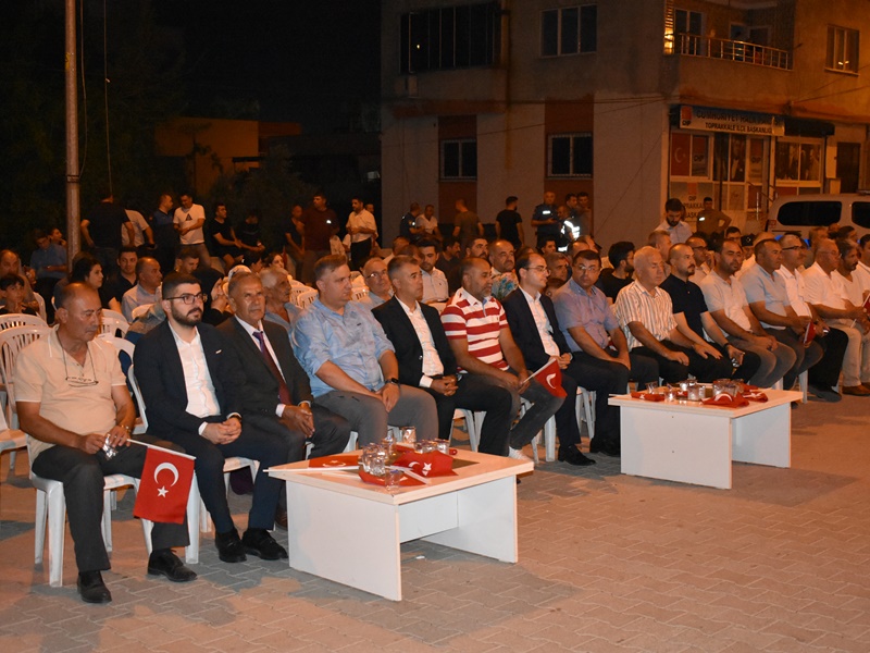 İlçemizde 15 Temmuz Demokrasi ve Milli Birlik Günü'nün 7.yılı  coşkuyla kutlandı. 